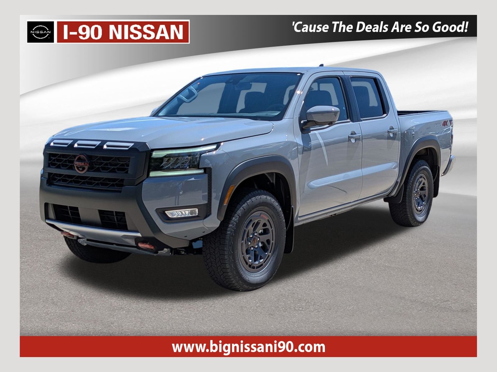 New 2026 Boulder Gray Pearl Nissan Crew Cab PRO-4X® image 1
