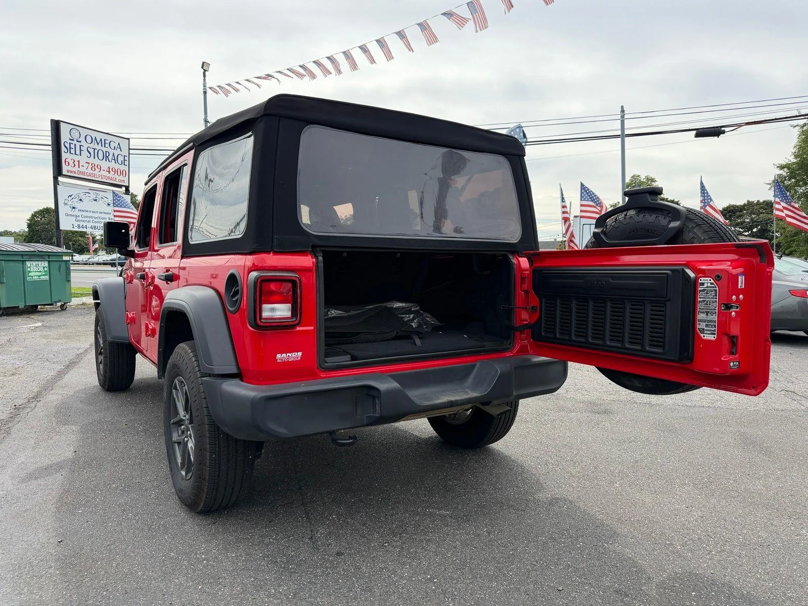 Used 2024 Red Jeep Sport S image 8