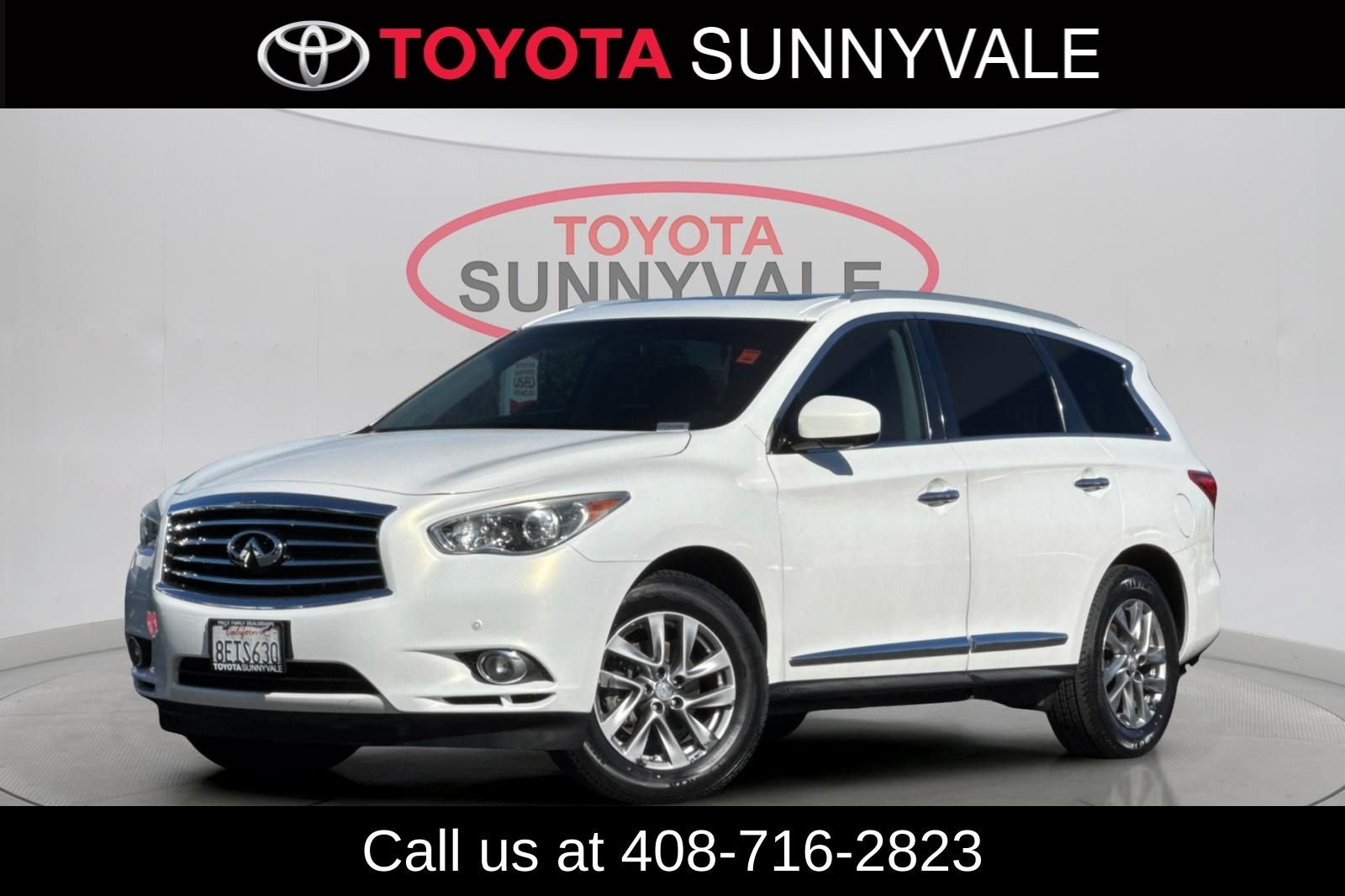 Used 2013 INFINITI JX Base with VIN 5N1AL0MM6DC321548 for sale in Sunnyvale, CA