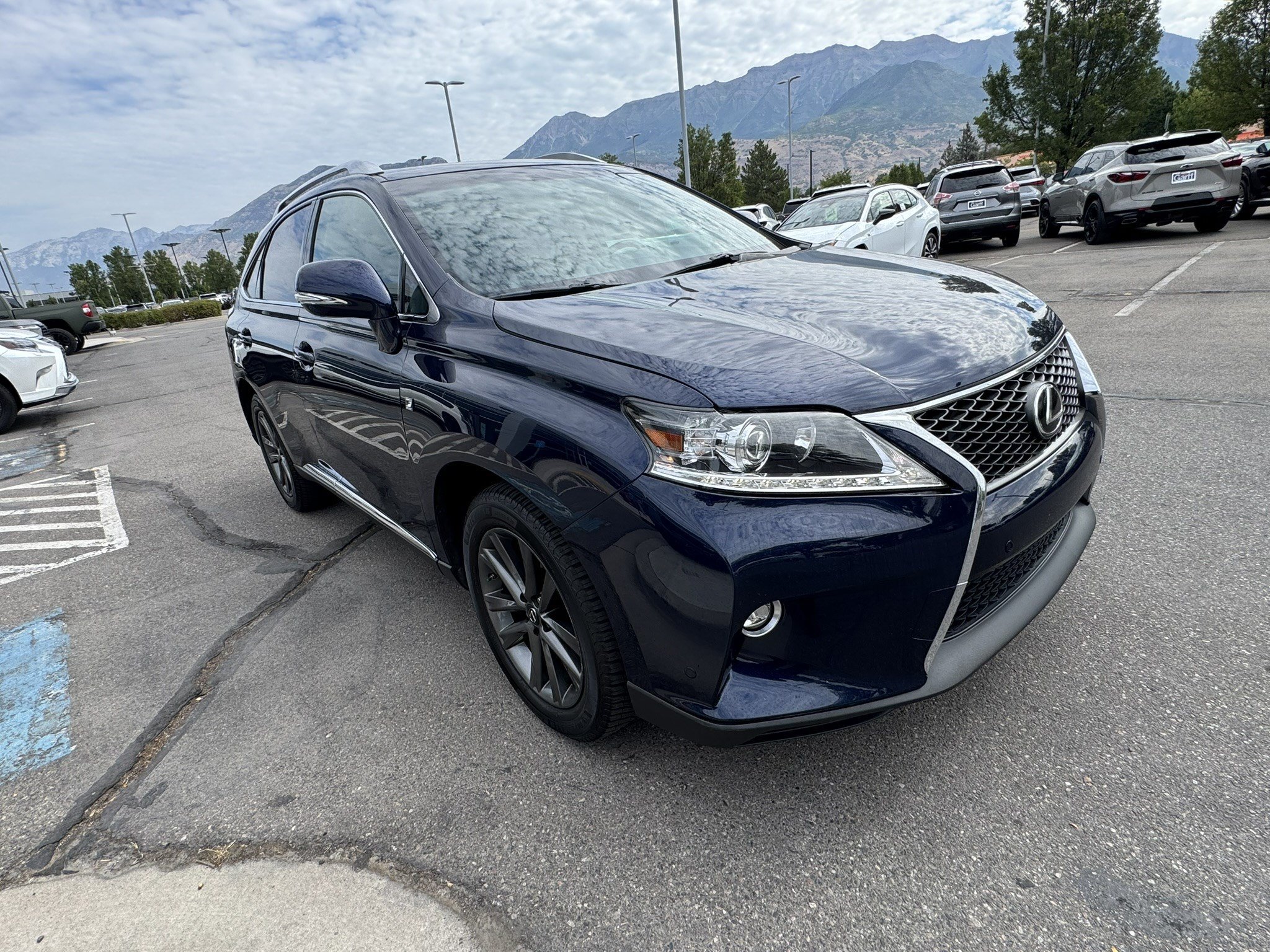 Used 2015 Deep Sea Mica Lexus 350 F Sport image 8