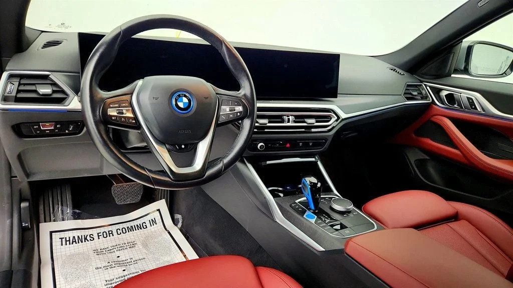 Used 2023 Skyscraper Grey Metallic BMW eDrive35 Gran Coupe w/ Premium Pkg, Parking Assist Pkg image 13