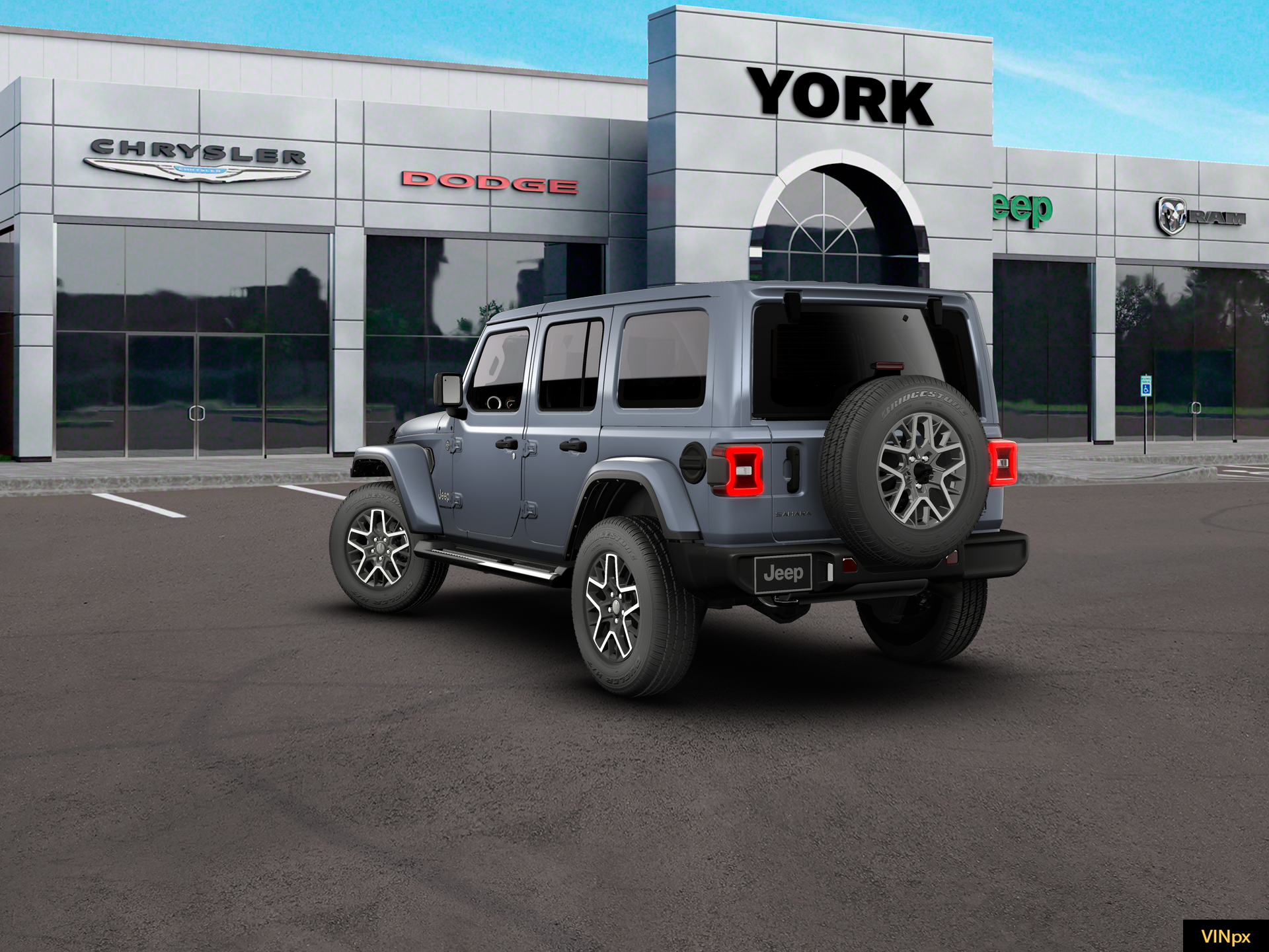 New 2026 Anvil Clear-Coat Exterior Paint Jeep Sahara image 5
