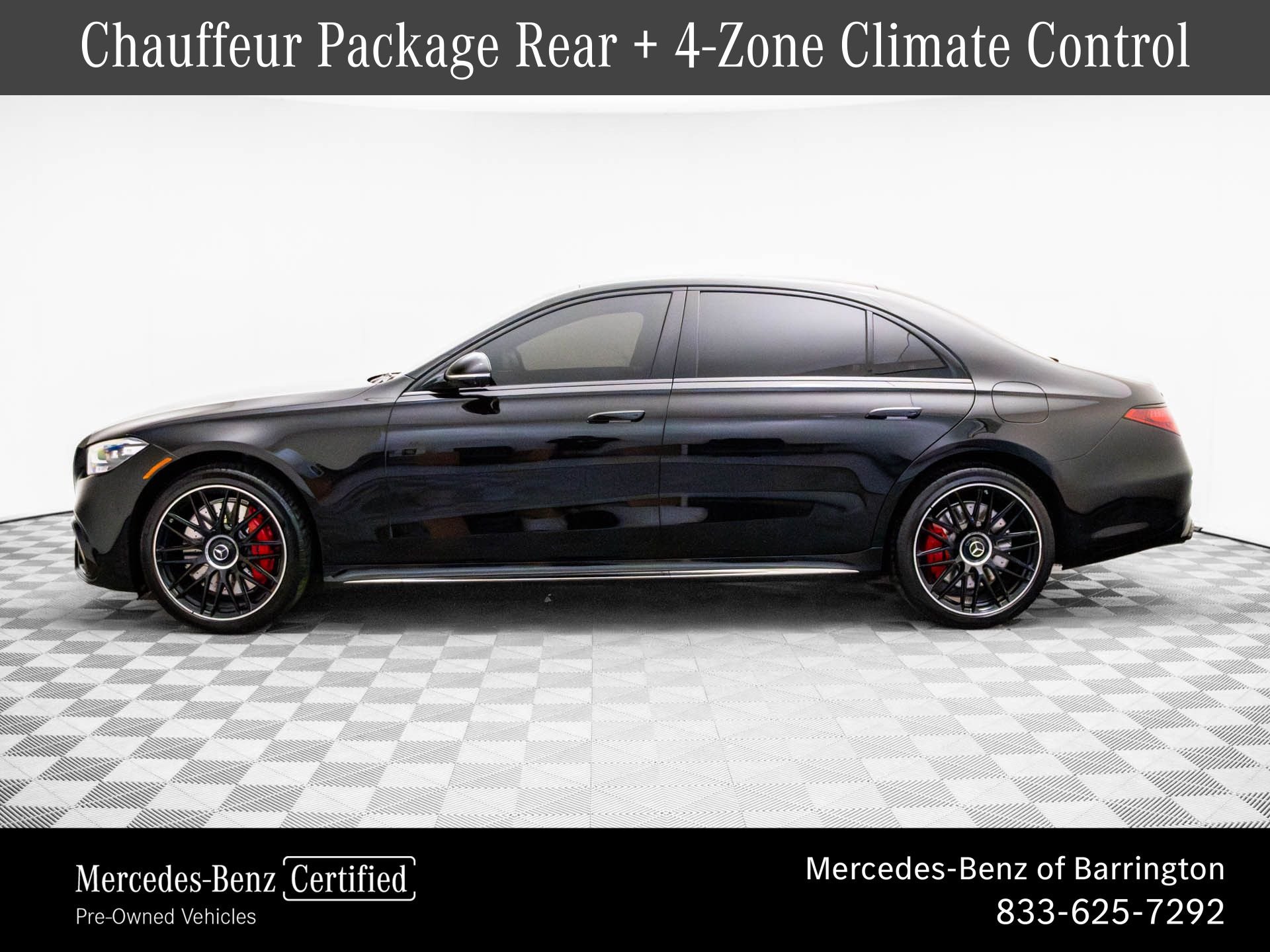 Certified 2025 Mercedes-Benz S-Class S 63 with VIN W1K6G8CB4SA315694 for sale in Barrington, IL