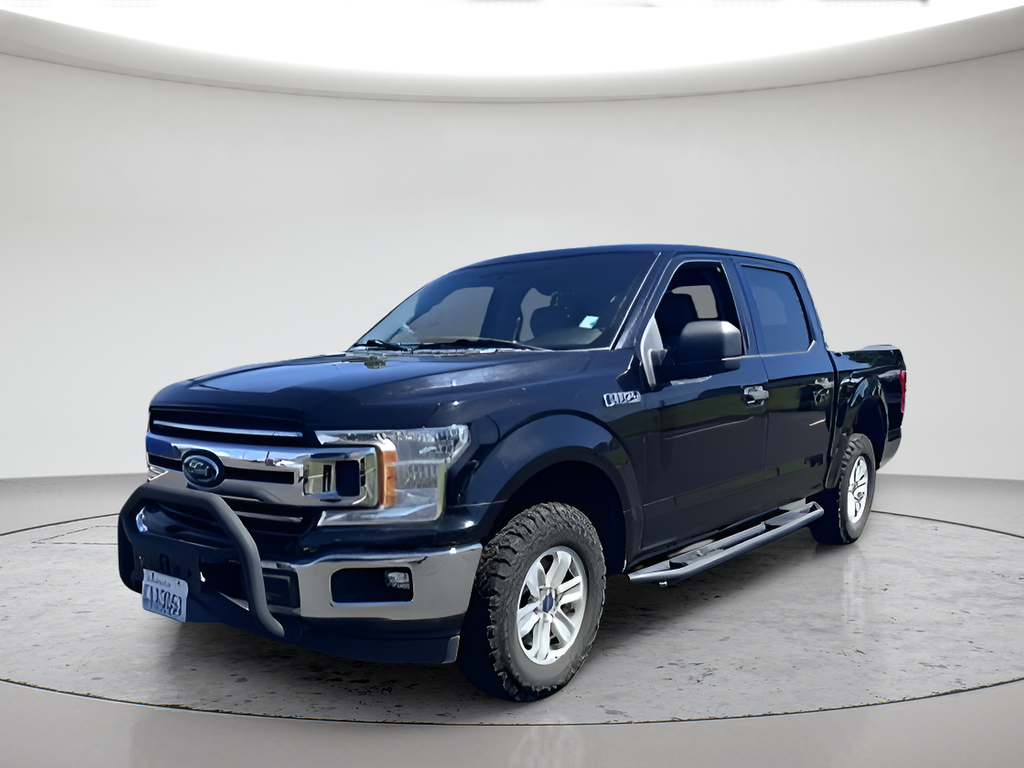 Used 2018 Shadow Black Ford XLT image 1