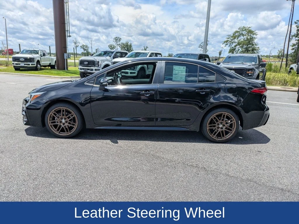 Certified Used 2024 Midnight Black Metallic Toyota SE Nightshade image 7