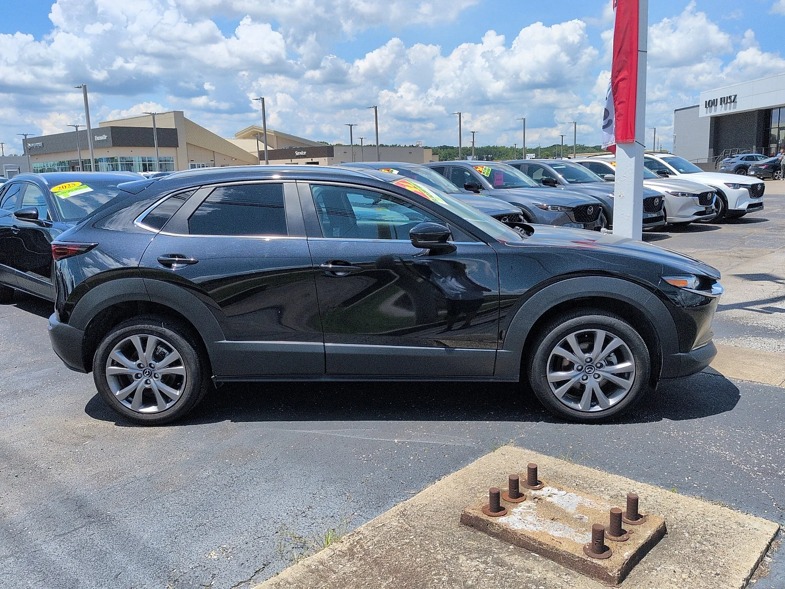 Used 2024 Jet Black Mica Mazda 2.5 S Preferred Package image 2