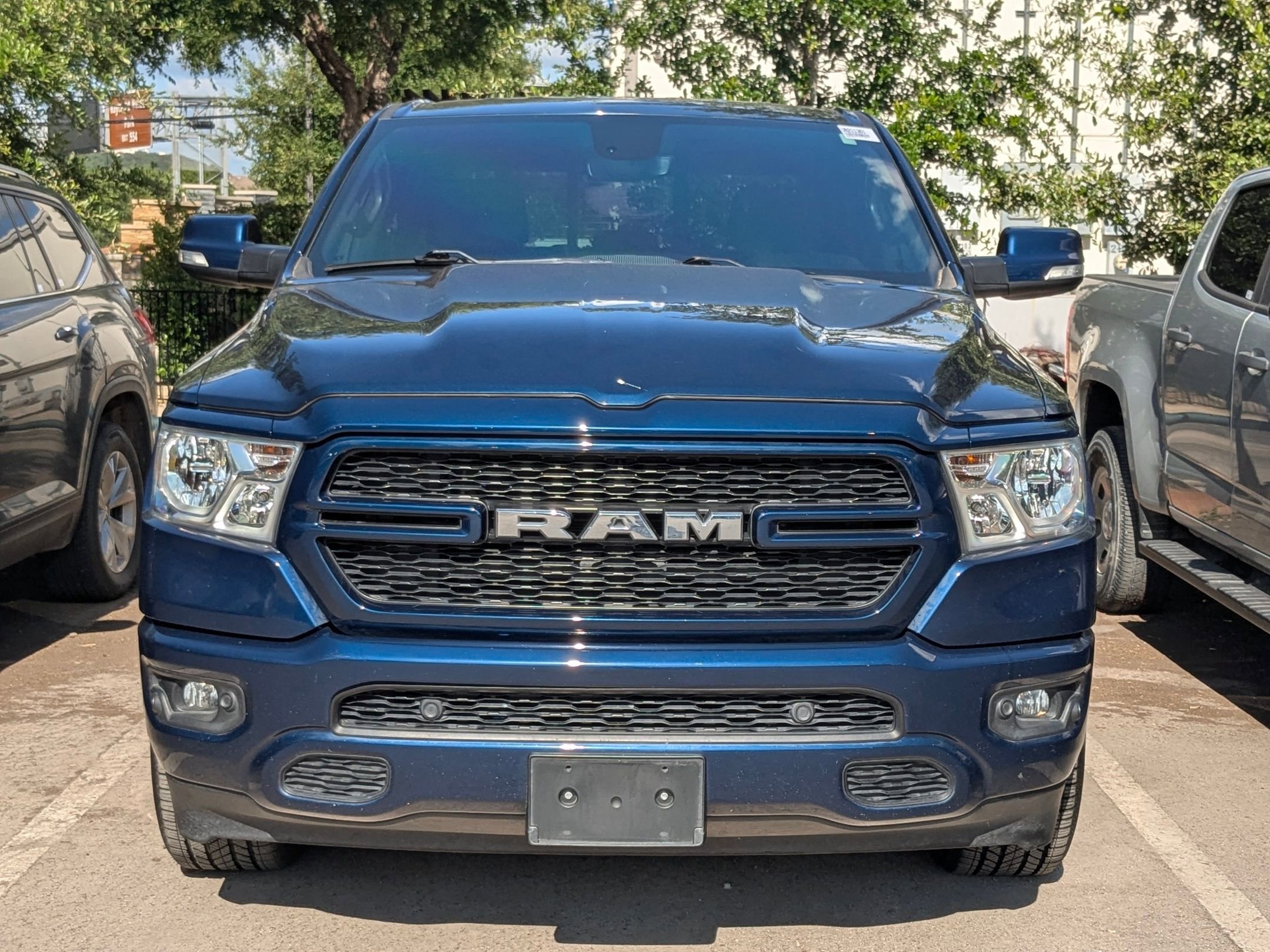 Used 2020 Patriot Blue Pearlcoat Ram Lone Star image 2