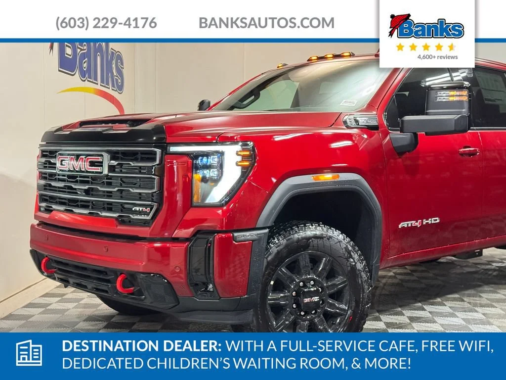 New 2026 Volcanic Red Tintcoat GMC AT4 image 3