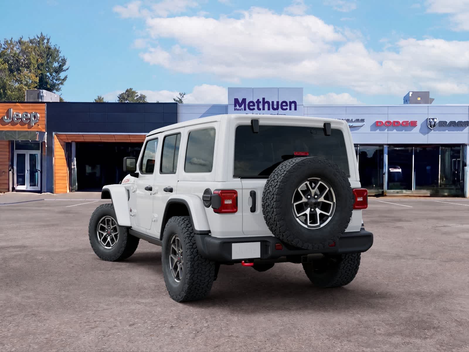 New 2027 Bright White Clearcoat Jeep Rubicon image 3