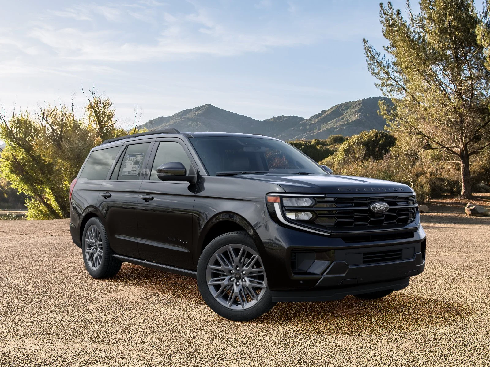 New 2027 Agate Black Metallic Ford Platinum image 28