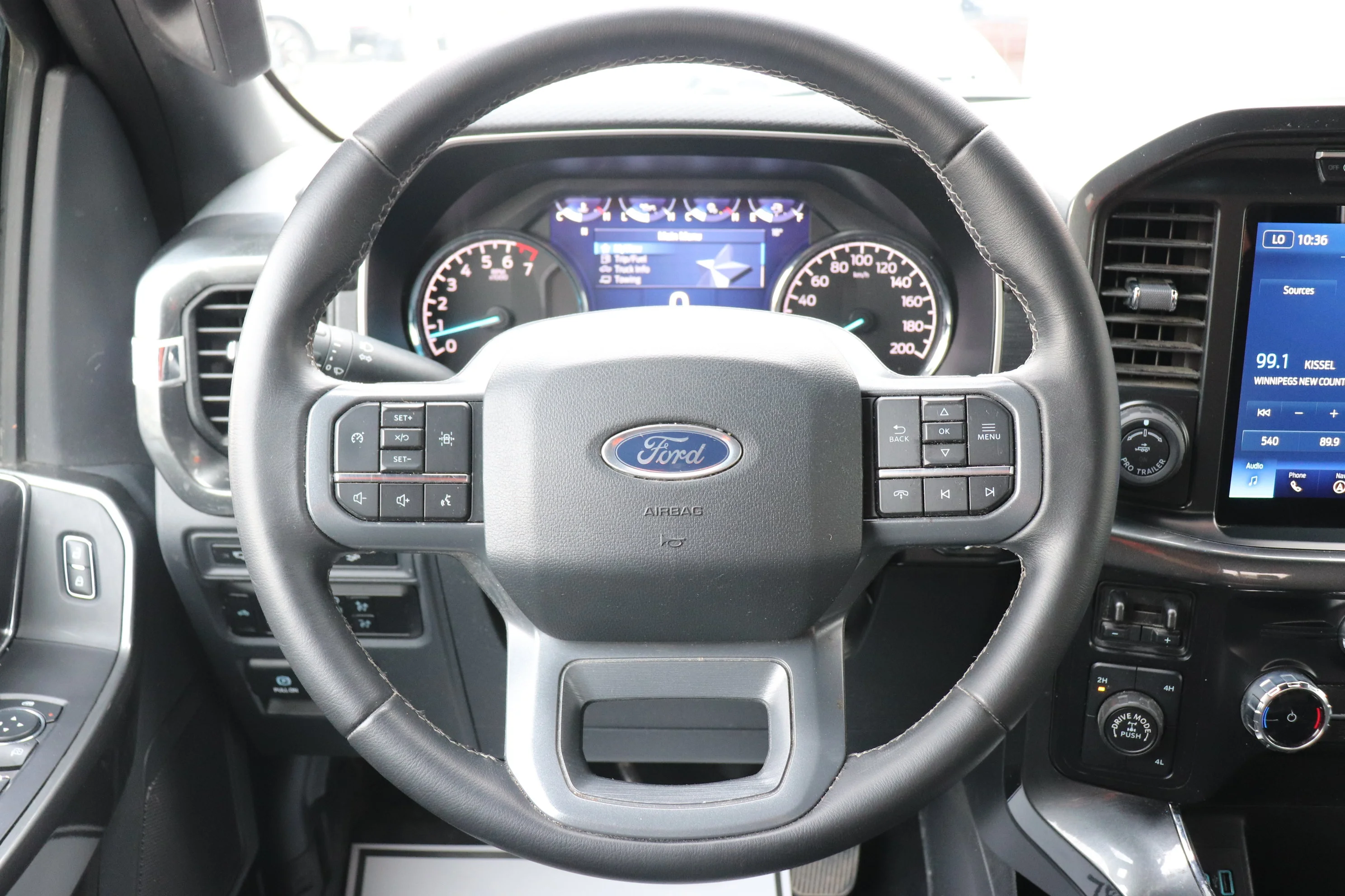 Used 2023 Blue Ford XL 4WD SuperCrew 5.5