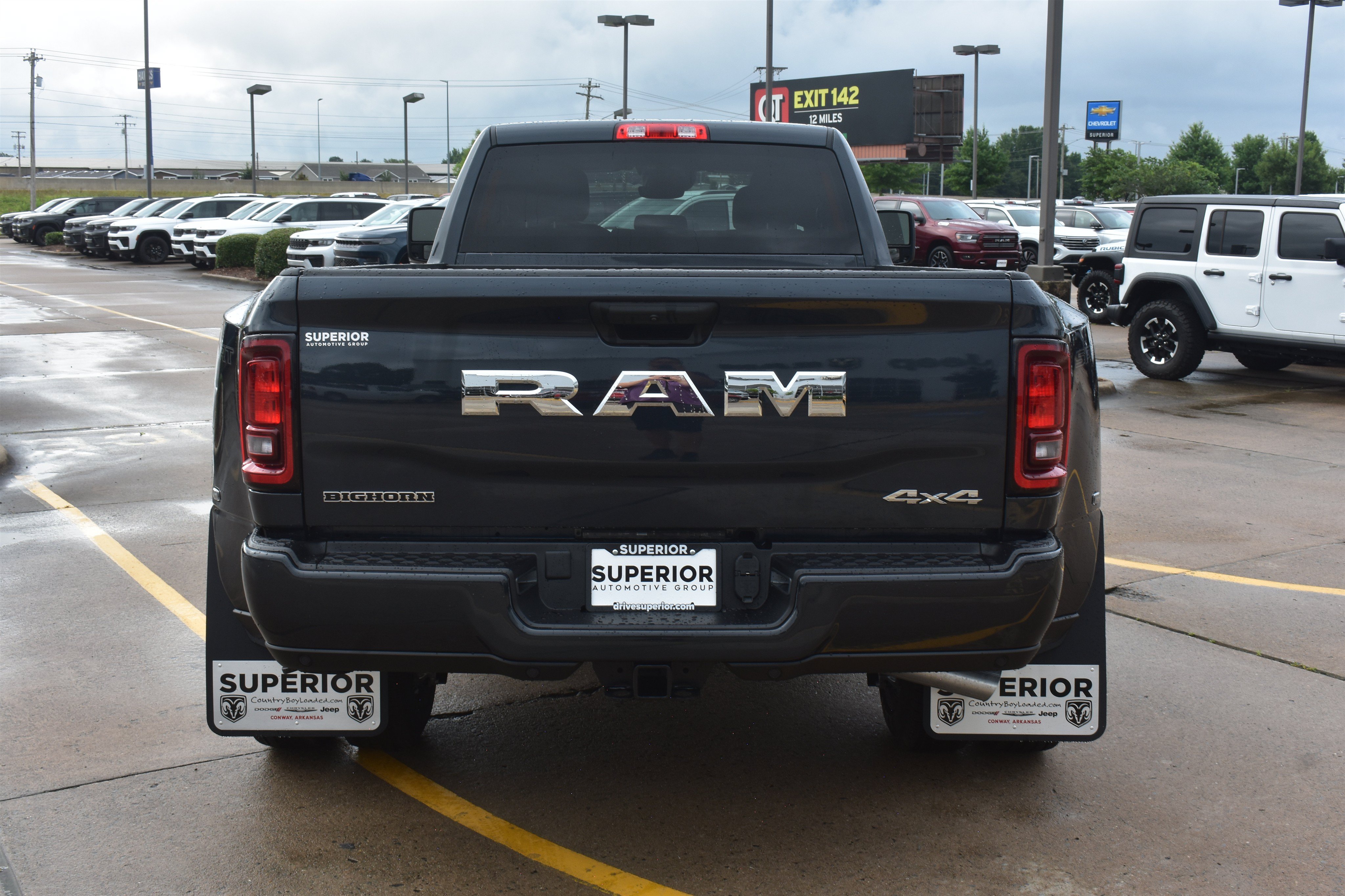 New 2026 Forged Blue Metallic Exterior Paint RAM Big Horn image 6