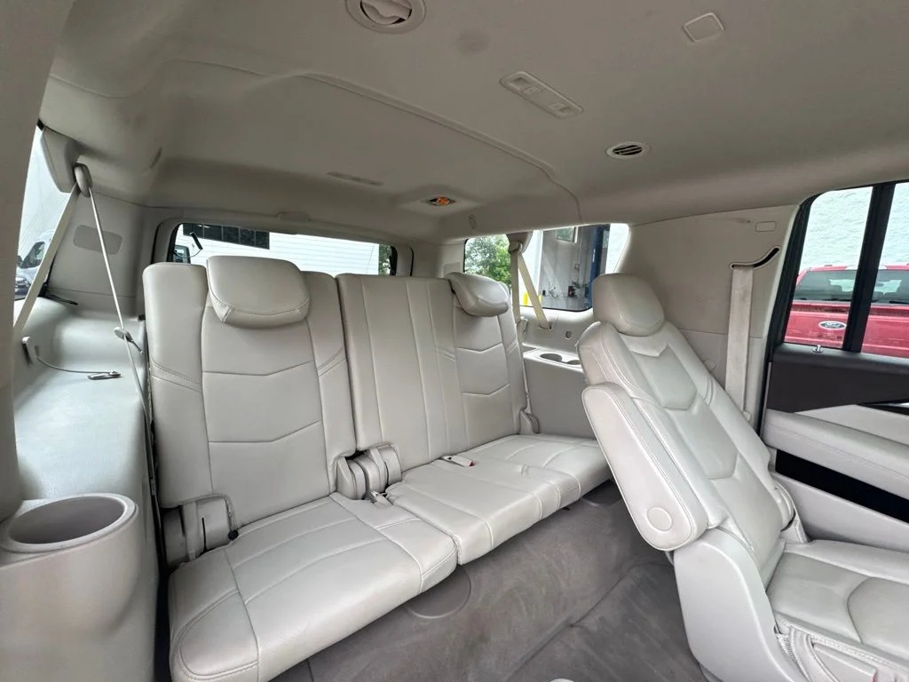 Used 2015 White Diamond Clearcoat Cadillac Luxury image 32