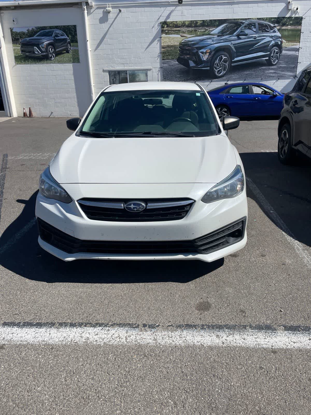 Used 2022 Crystal White Pearl Subaru  image 2