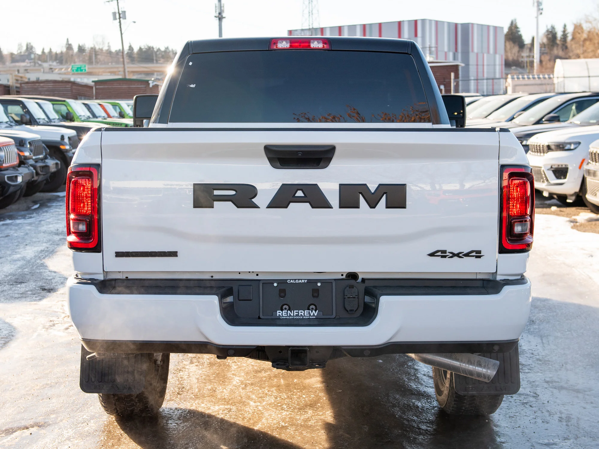 New 2026 White RAM Big Horn* image 4