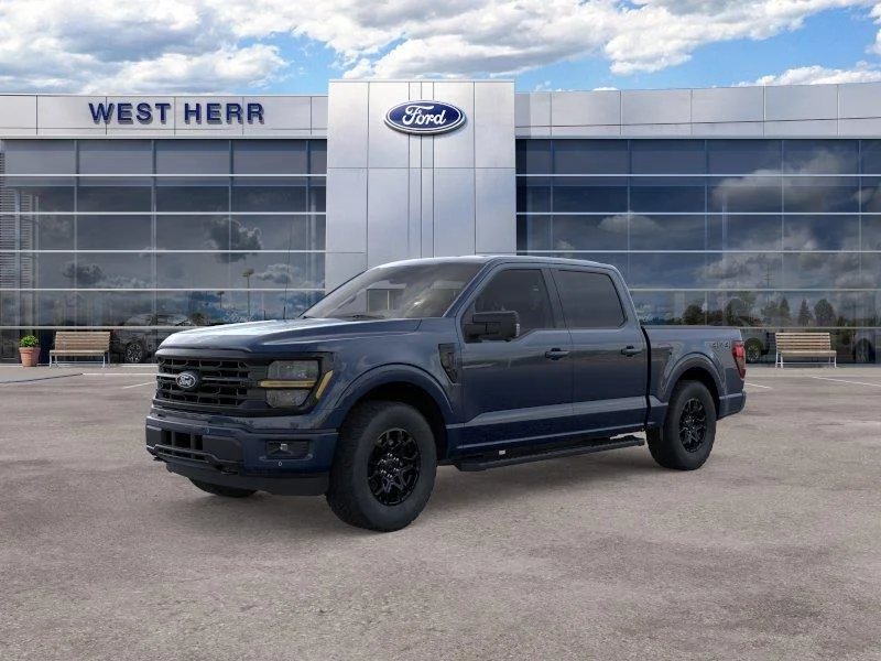 Used 2026 Antimatter Blue Metallic Ford XLT image 2