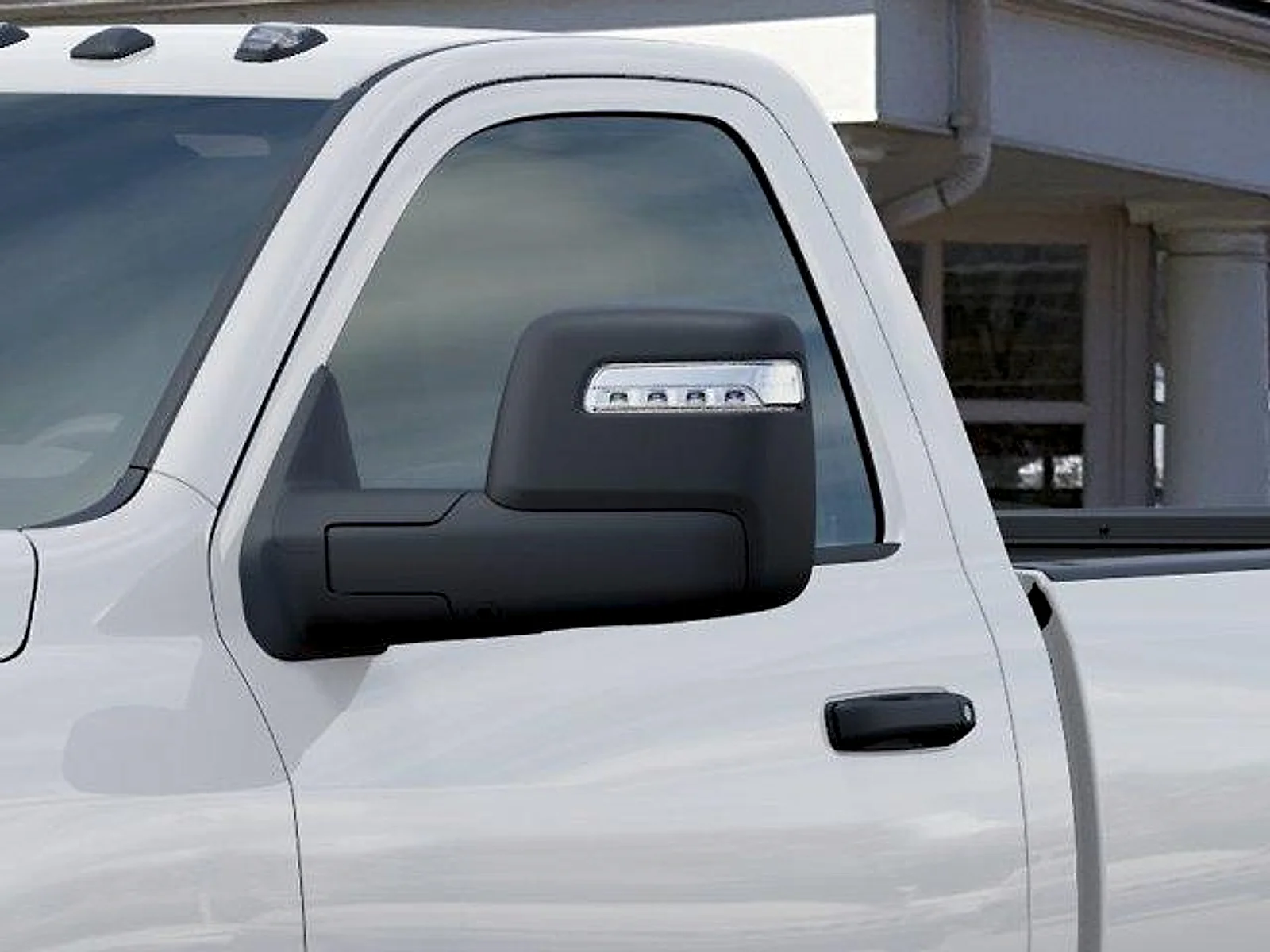 New 2026 Bright White Clear-Coat Exterior Paint RAM Tradesman Regular Cab 4x4 8