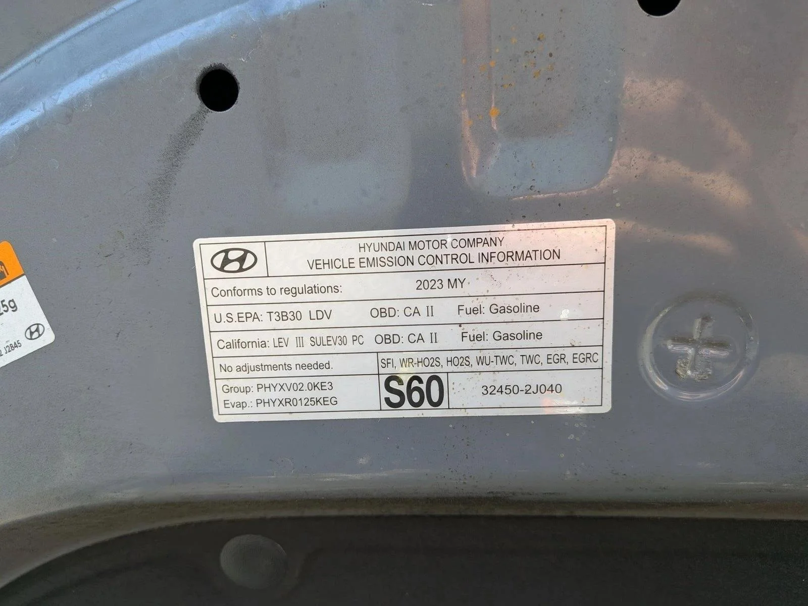 Used 2023 Ecotronic Gray Hyundai SEL image 23