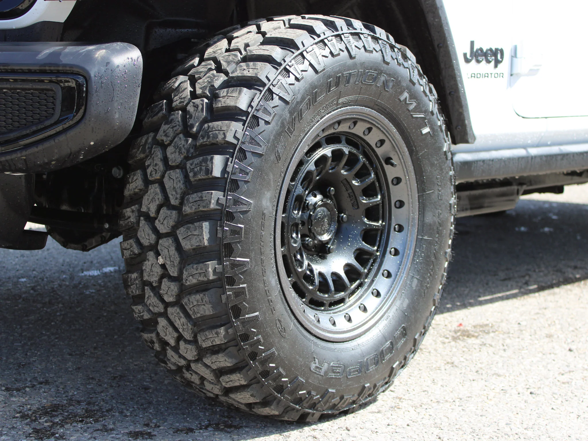 New 2026 White Jeep Willys*, Black Rhino Wheels, 33 Inch Tires, Treeline Outdoors Rooftop Tent image 2