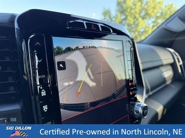 Used 2023 Diamond Black Crystal Pearlcoat Ram Laramie image 17