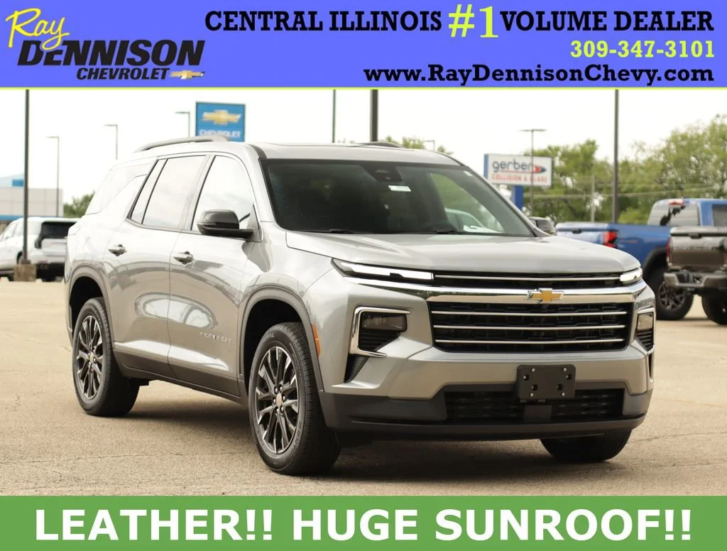 New 2026 Sterling Gray Metallic Chevrolet LT image 1