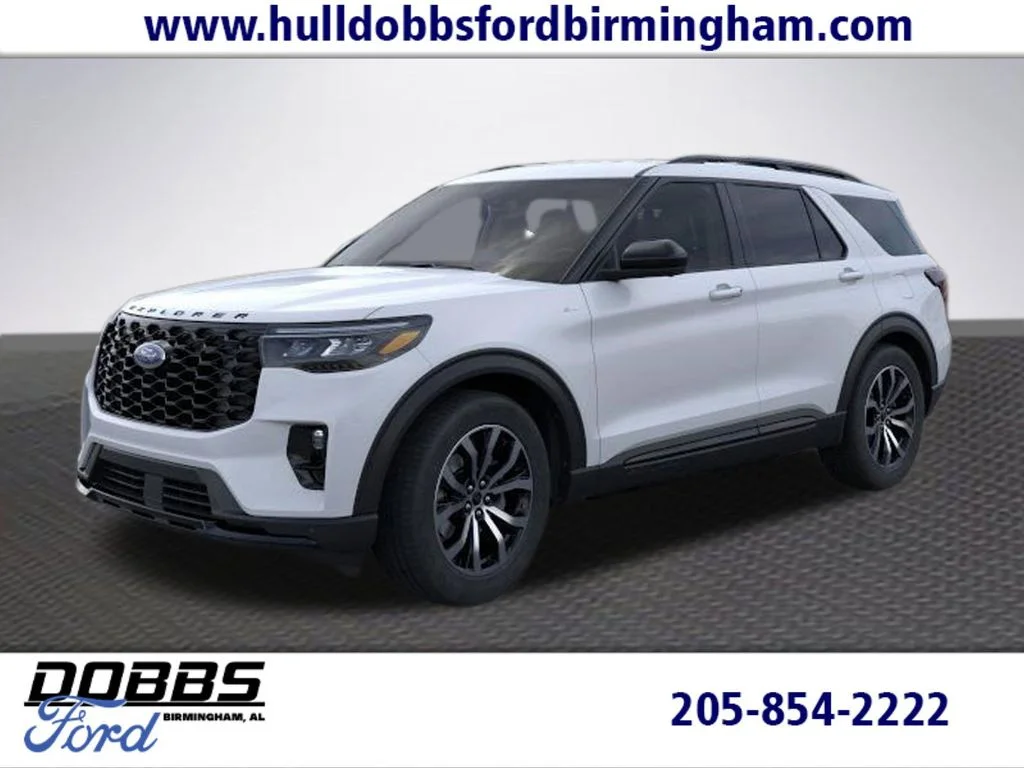 New 2026 Space White Metallic Ford ST-Line image 1
