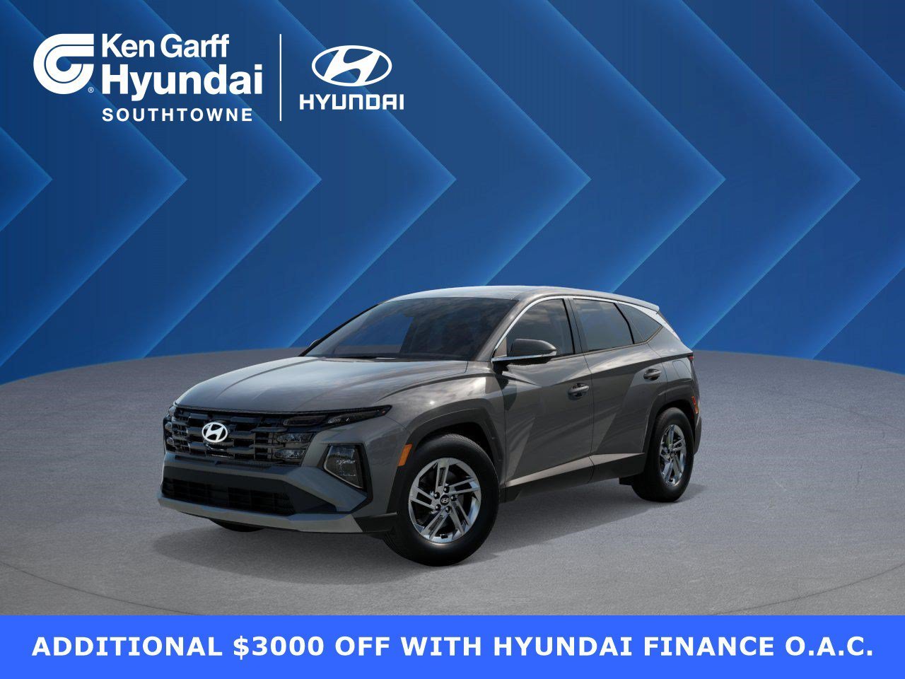 New 2026 Hampton Gray Hyundai SE AWD image 1
