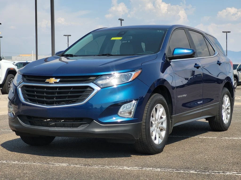 Used 2021 PACIFIC BLUE METALLIC Chevrolet LT image 4