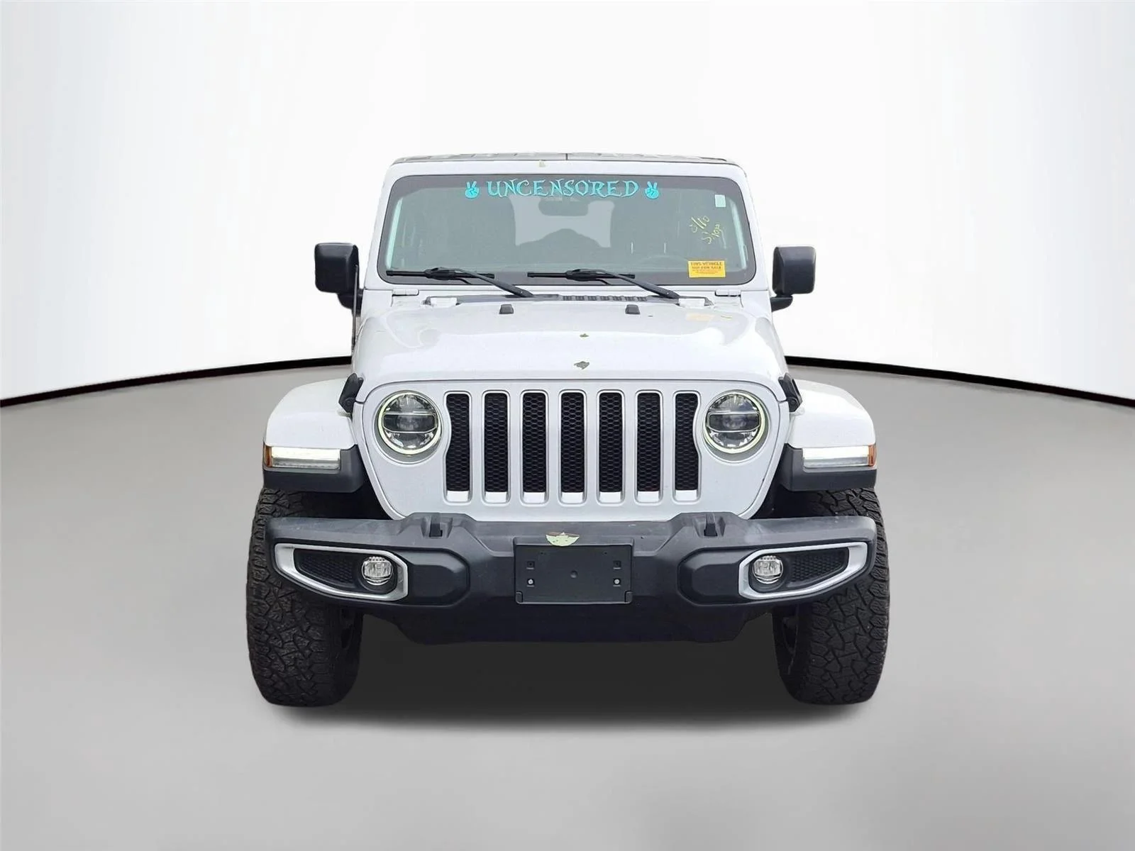Used 2021 Bright White Clearcoat Jeep Unlimited Sahara image 8