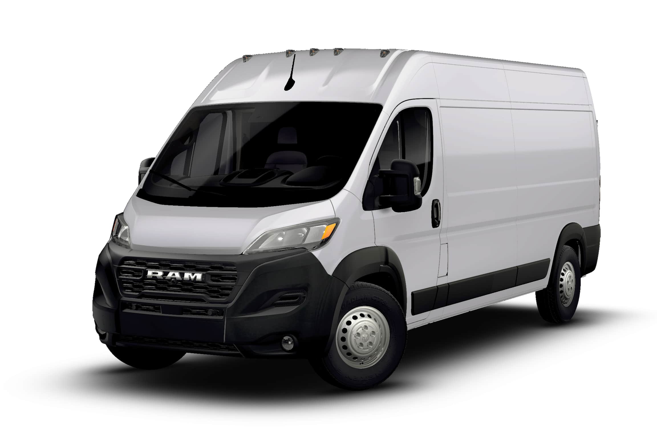 New 2026 Bright White Clear-Coat Exterior Paint RAM High Roof image 13