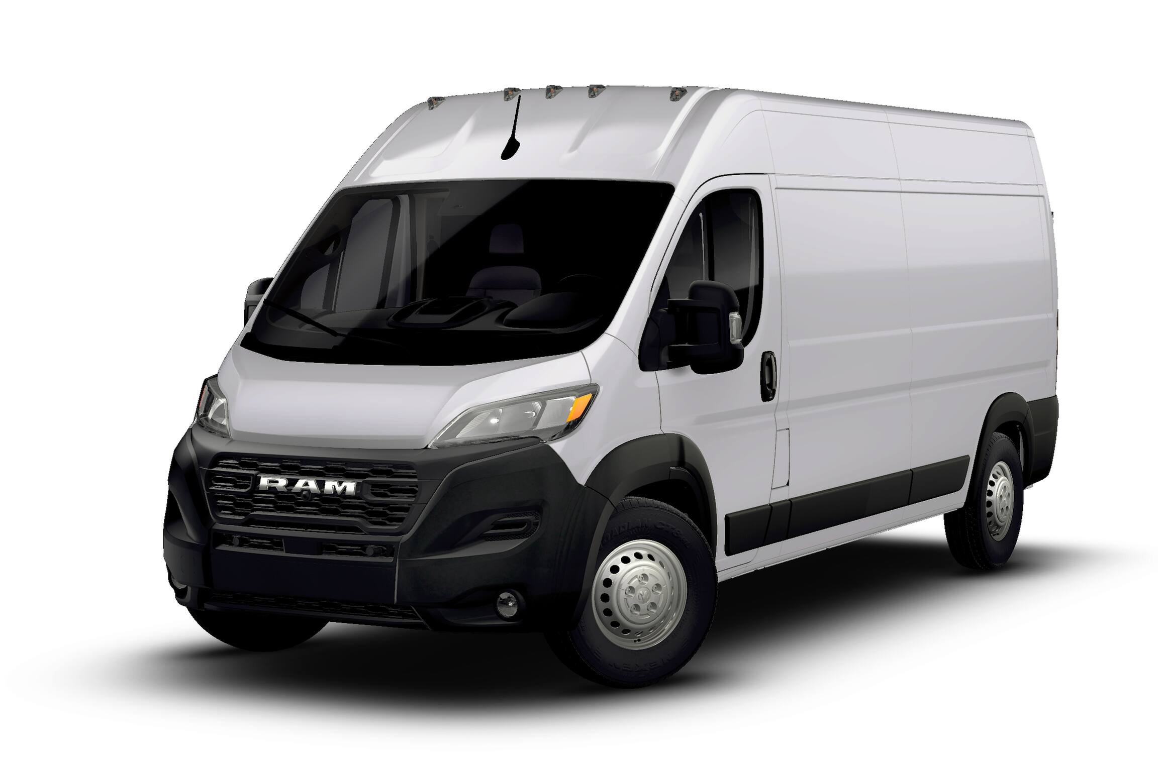 New 2026 Bright White Clear-Coat Exterior Paint RAM High Roof image 13