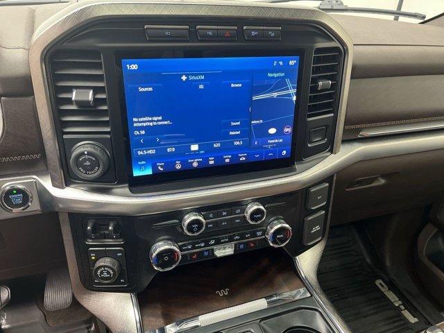Used 2023 Antimatter Blue Metallic Ford King Ranch image 23