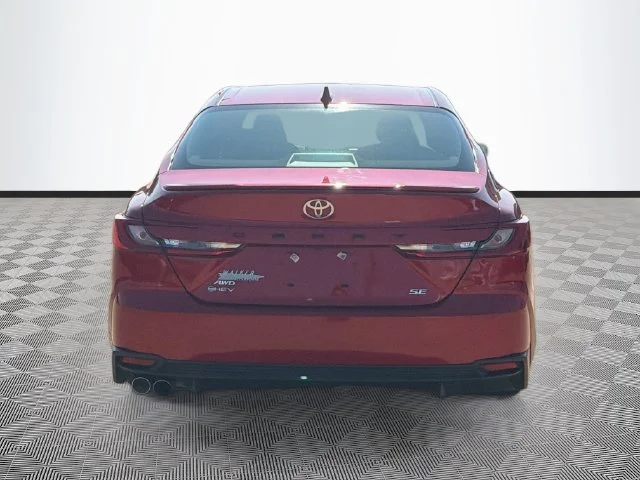 Certified Used 2025 Red Toyota SE image 6