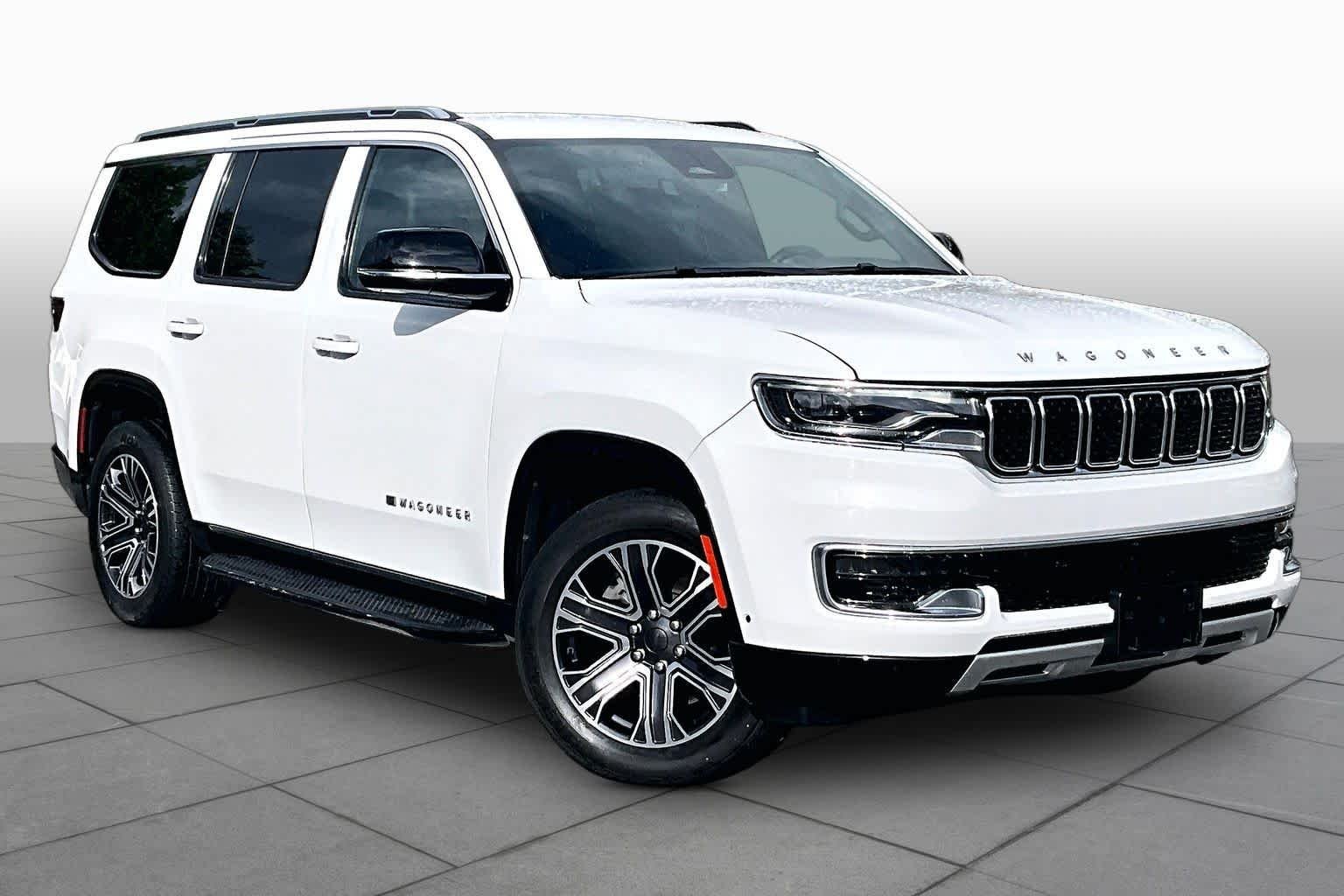 Used 2024 Bright White Clearcoat Jeep Series II image 3