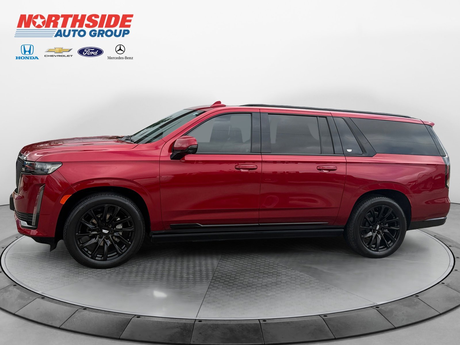 Used 2023 Radiant Red Tintcoat Cadillac 4WD Sport image 4