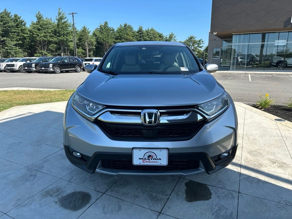 Used 2017 Honda CR-V EX-L with VIN 5J6RW2H83HL021795 for sale in Plymouth, MA