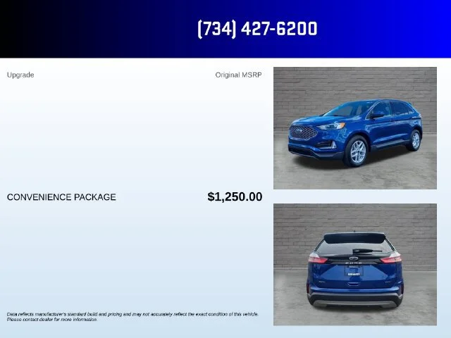 Used 2023 Blue Ford SEL image 5