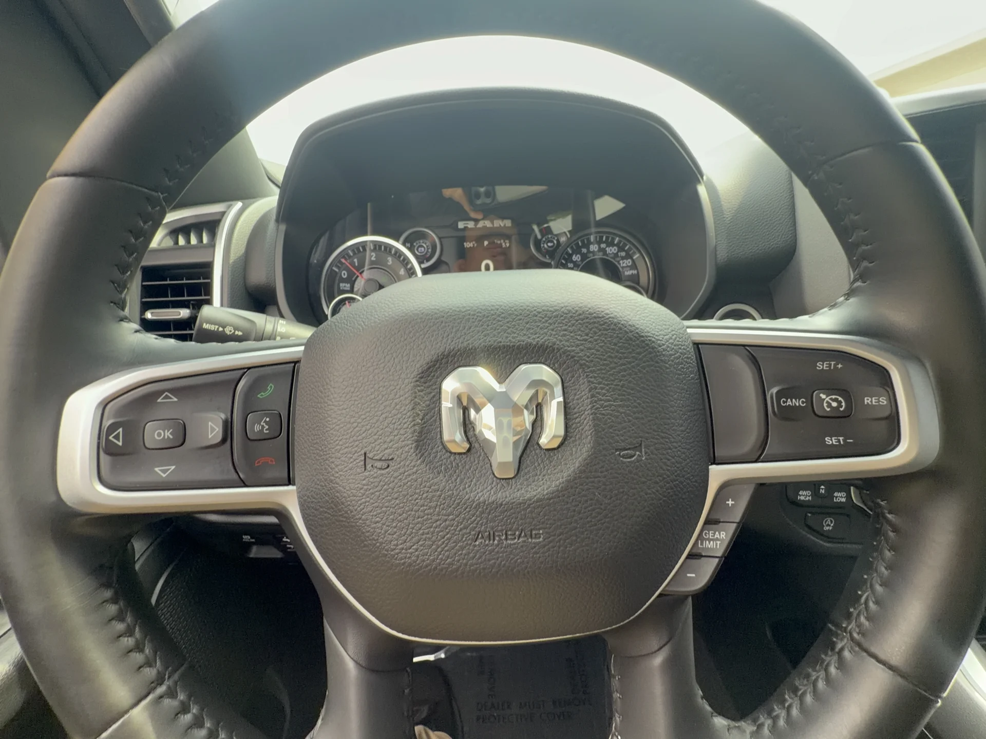 Used 2021 Billet Silver Metallic Clear Coat Ram Big Horn image 12