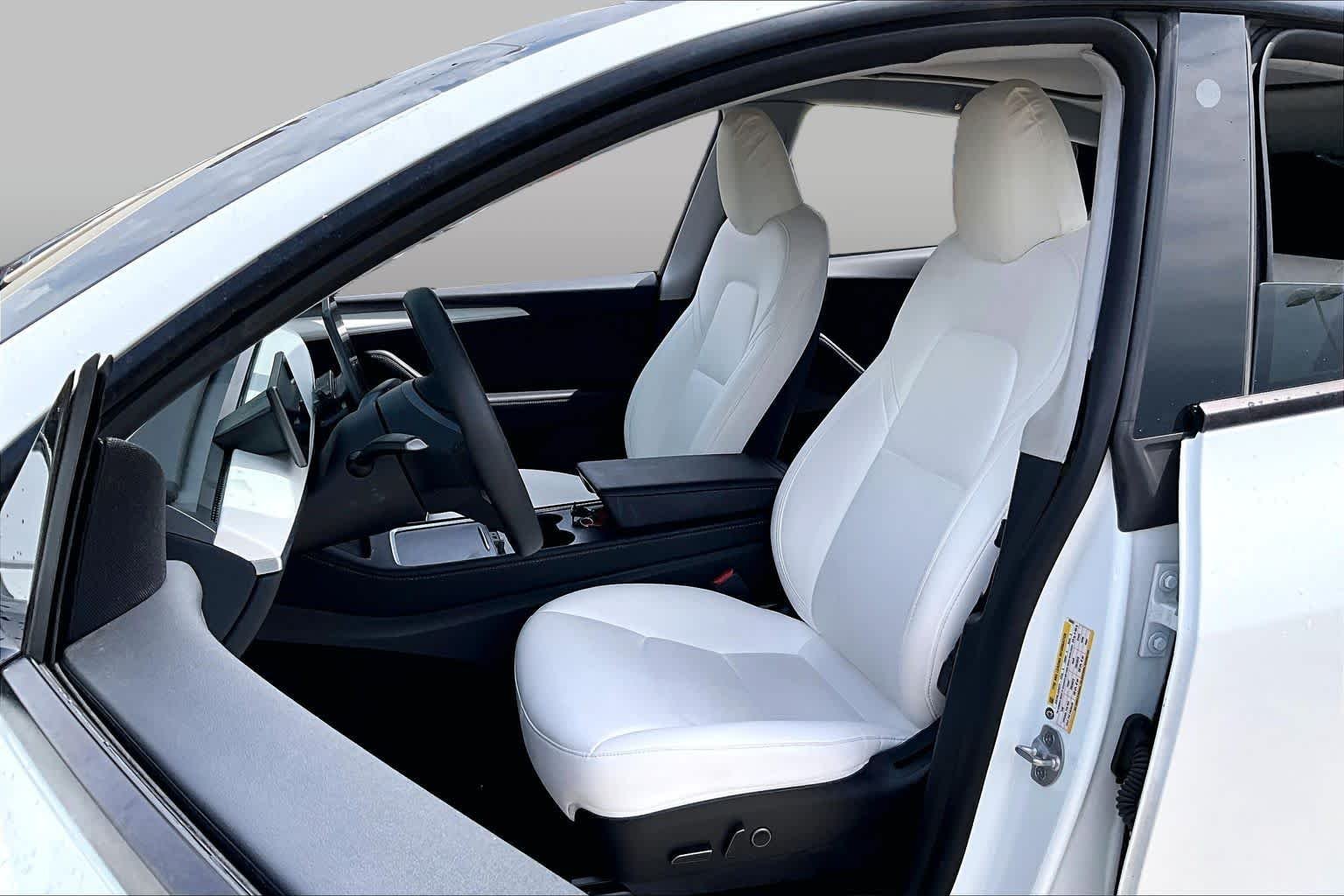 Used 2023 Pearl White Multi-Coat Tesla Long Range image 6