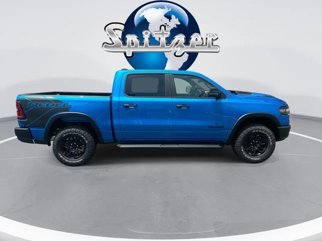 New 2026 Hydro Blue Pearl-Coat Exterior Paint RAM Rebel image 11