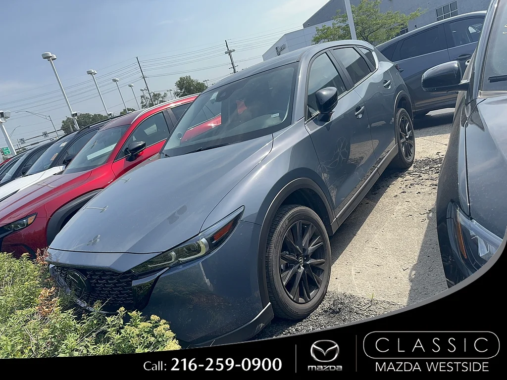 Certified Used 2025 Polymetal Gray Metallic Mazda 2.5 S Carbon Edition image 1