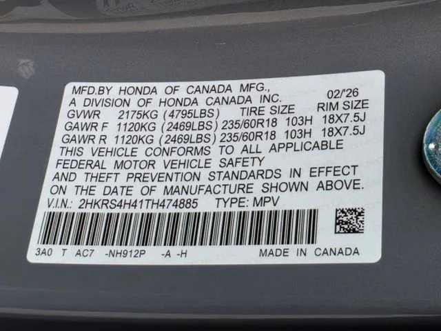 2026 Honda CR-V EX - Photo 33