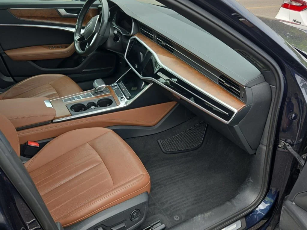 Used 2022 Blue Audi 2.0T Premium Plus image 3