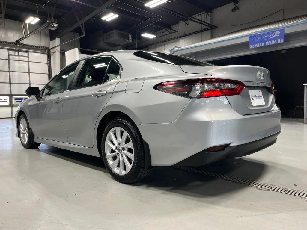 Used 2023 Celestial Silver Metallic Toyota LE image 5