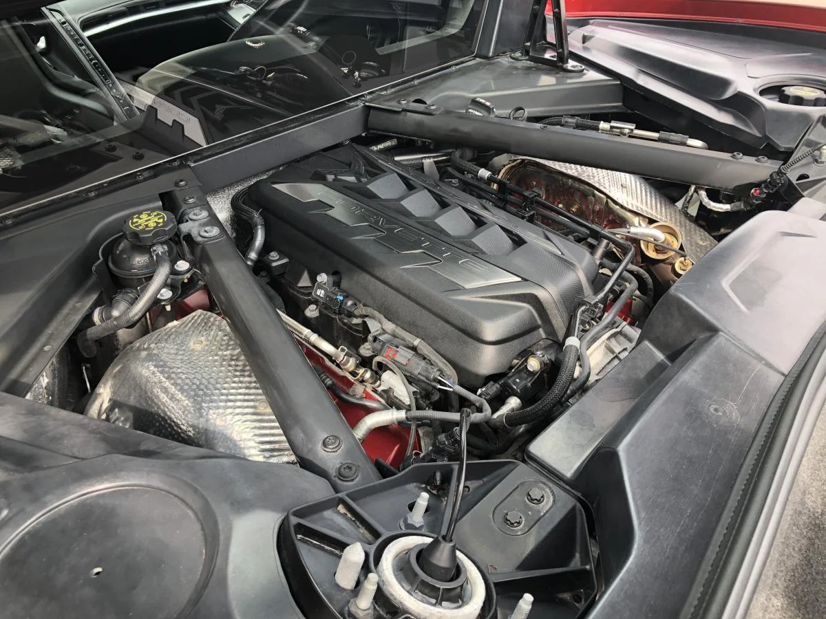 Used 2025 Red Chevrolet 2dr E-Ray Cpe w/2LZ image 9