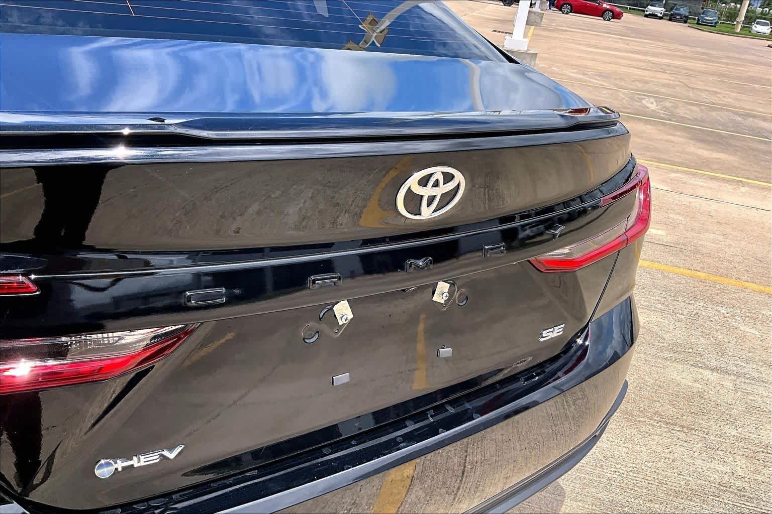 Used 2025 Midnight Black Metallic Toyota SE image 30