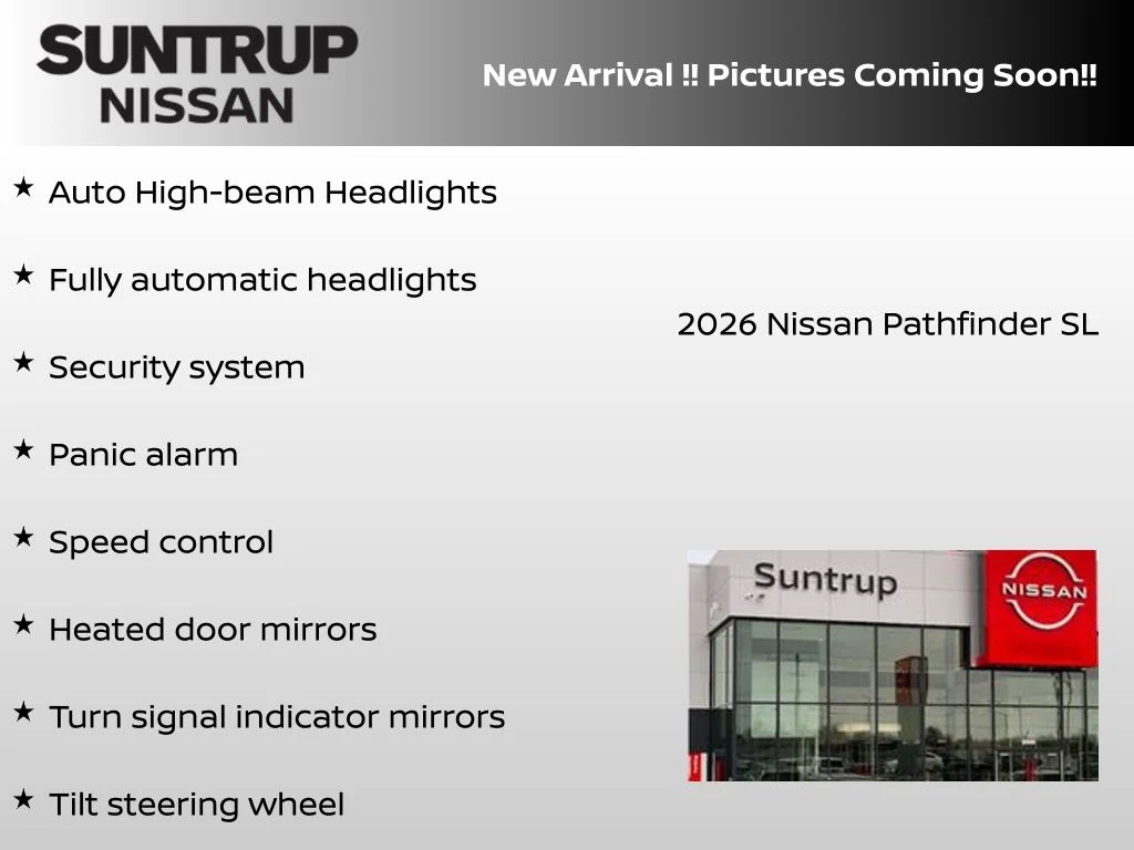 New 2026 White Nissan SL image 6