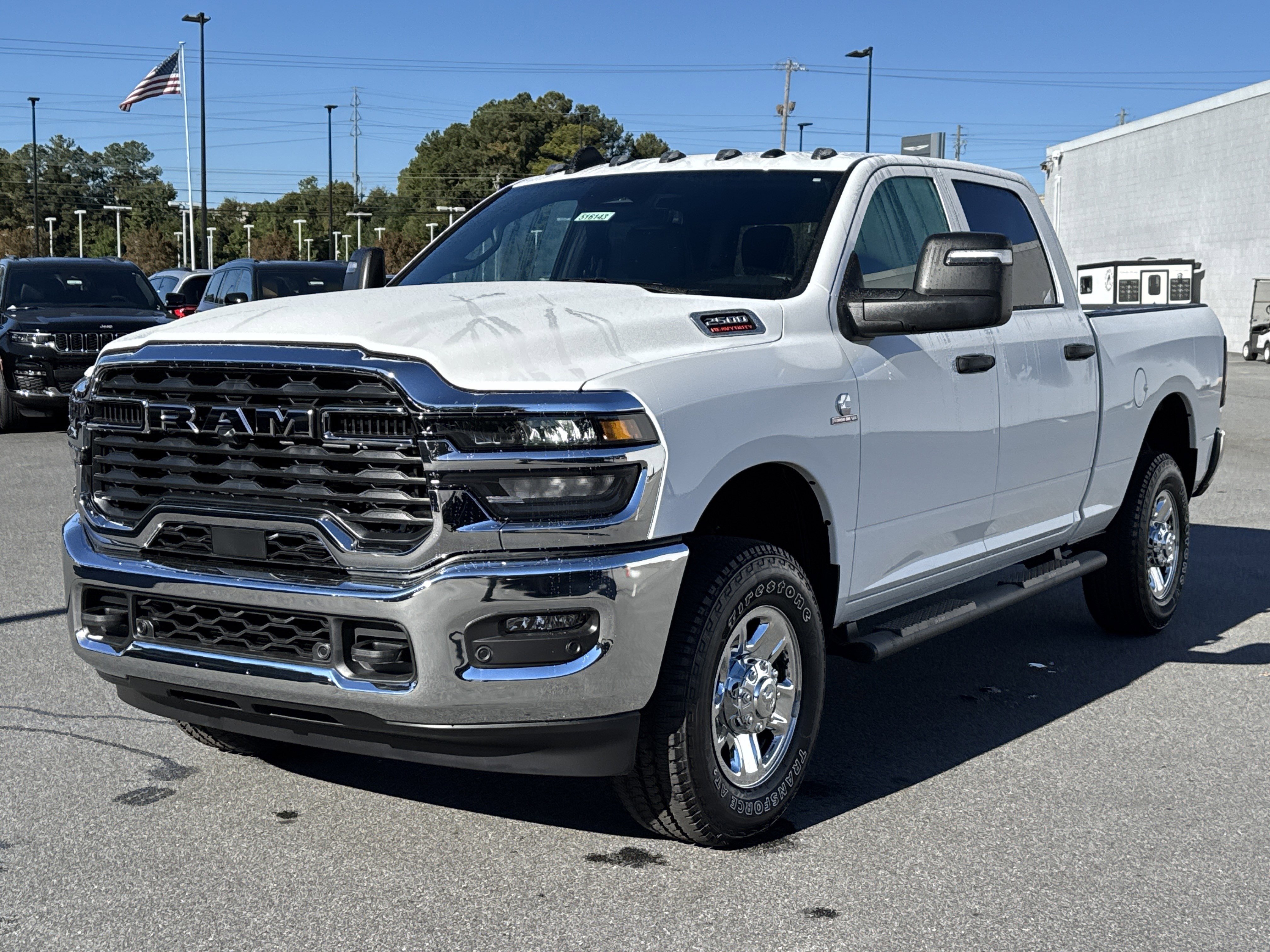 New 2026 Bright White Clearcoat Ram Tradesman image 3