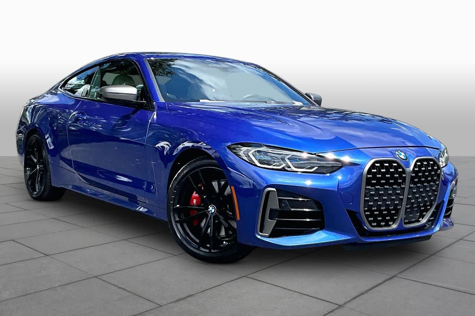 Used 2021 Portimao Blue Metallic BMW M440i xDrive image 3