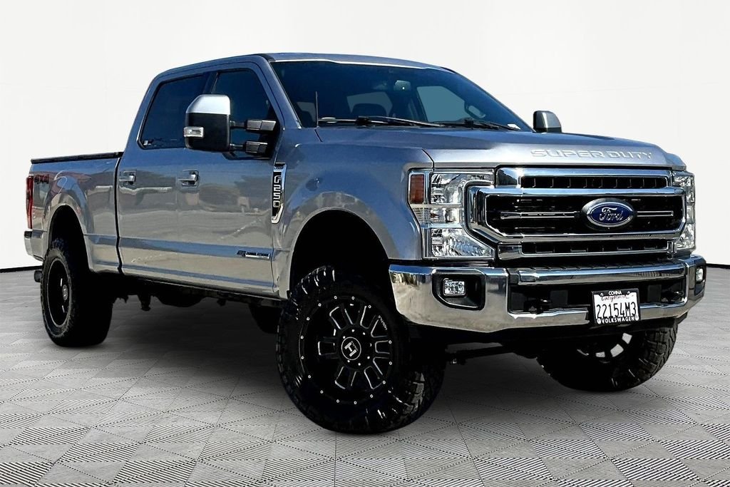 Used 2022 Silver Ford Lariat image 1